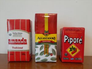 Zestaw argentyńskich Yerba Mate - Pipore + Amanda + Aguantadora. 3x250g