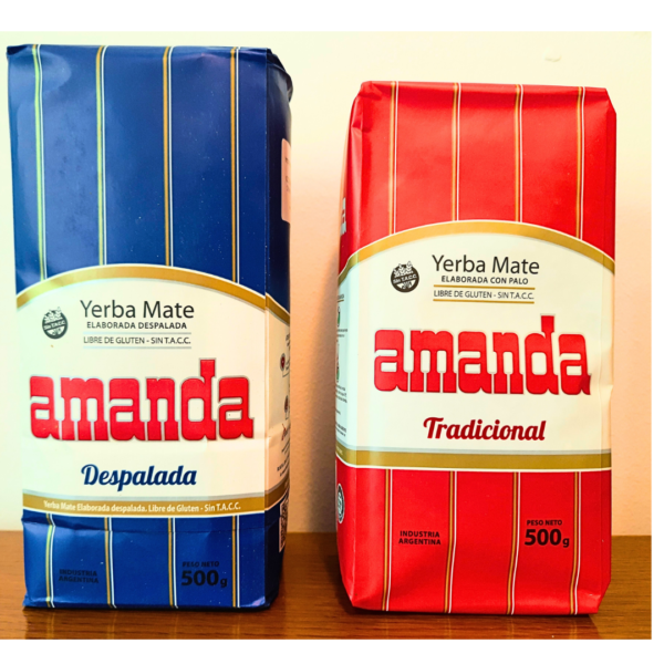 Yerba Mate Amanda - zestaw Tradicional + Despalada