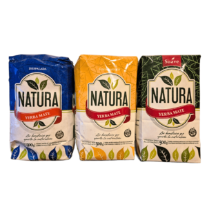 Zestaw Yerba Mate Natura - Despalada + Naranja + Suave