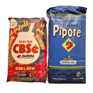 Zestaw Yerba Mate: CBSe + Pipore 2x500g