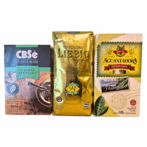 Zestaw Yerba Mate - CBSe, Liebig, Aguantadora - 3 x 500g
