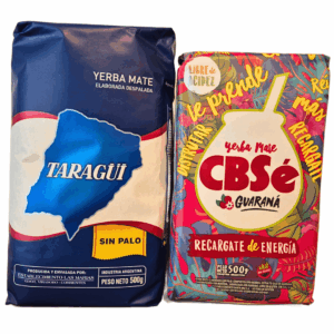 Zestaw Taragui Sin Palo + CBSe Guarana. 2x500g