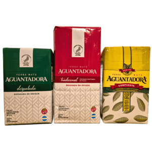 Zestaw Yerba Mate Aguantadora mix 3 x 500g
