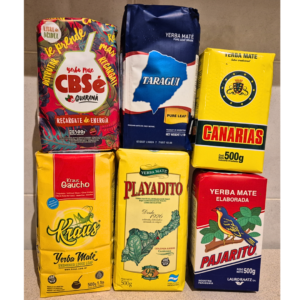 Yerba Mate - mix 6 wariantów
