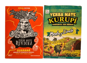 Zestaw Yerba Mate Ruvicha Guaraná 500g + Kurupi Menta y Limón 500g