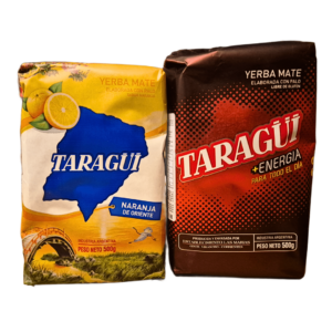 Zestaw Yerba Mate Taragüi Naranja de Oriente i Energia 2 × 500 g